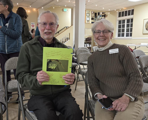 Sam Merrill, Conservation Committee Chair, and Kathleen Snyder, SSBA President Photo by Stevie Morris